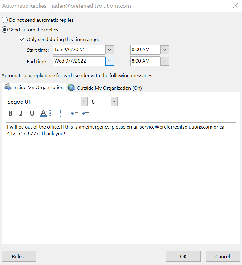 how-to-set-an-automatic-reply-email-in-outlook-preferred-it-solutions